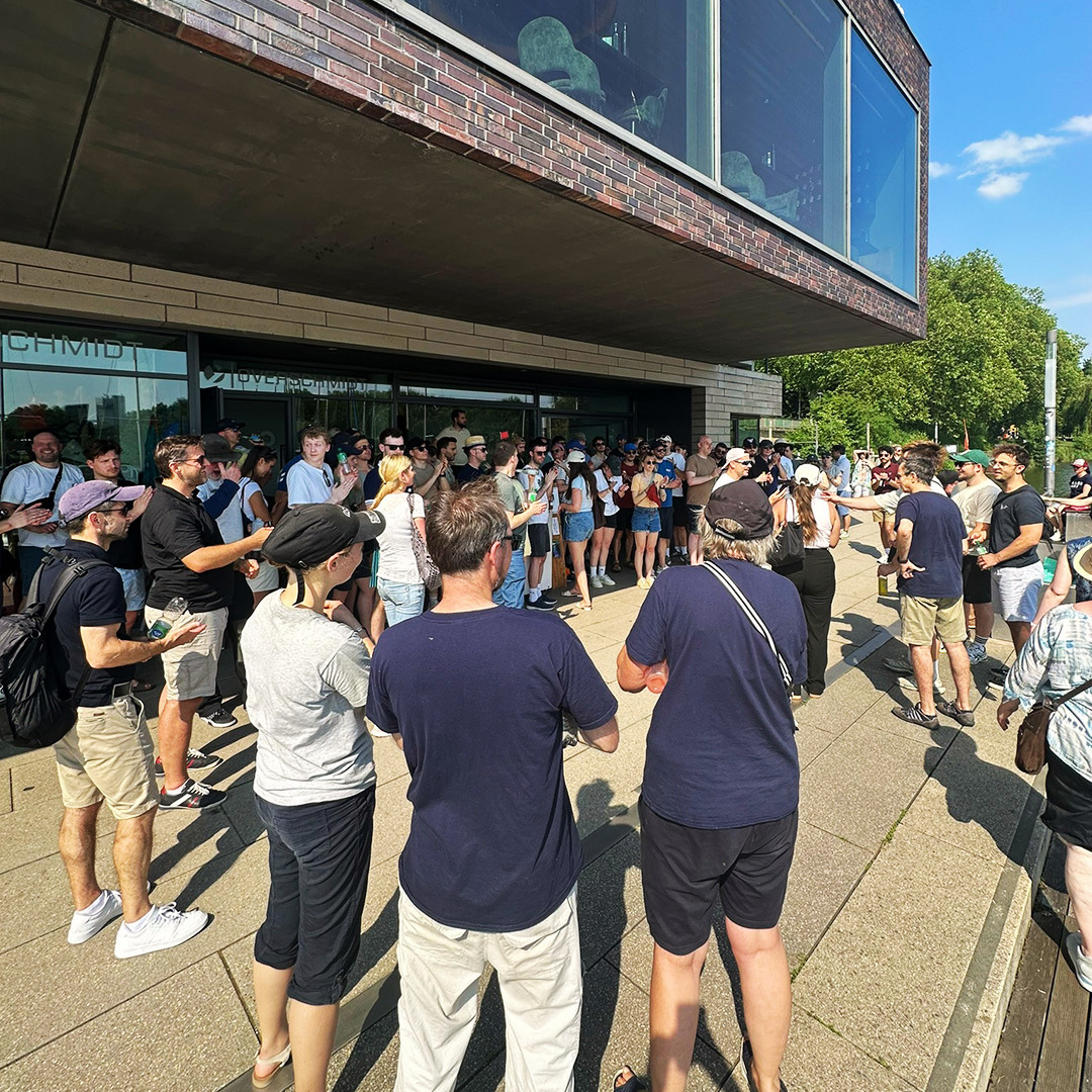 Beim Sommerworkshop 2026 in Münster verbrachten LHR, ENLITE und GROPAS ein gemeinsames Wochenende mit Teamgeist, Segeln, Stadtführung und Austausch.